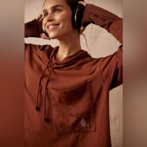 FP Movement by Free People Hot Shot Hooded Layer Size M